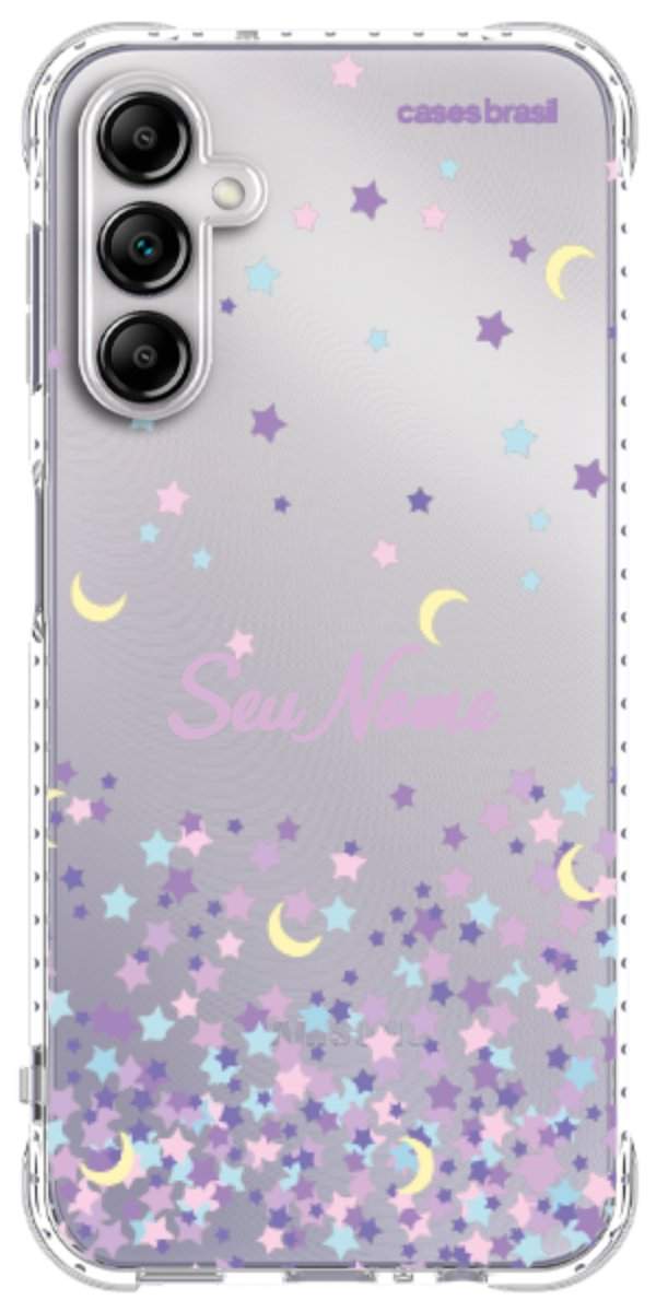 Capinha para Celular Estralas Flutuantes