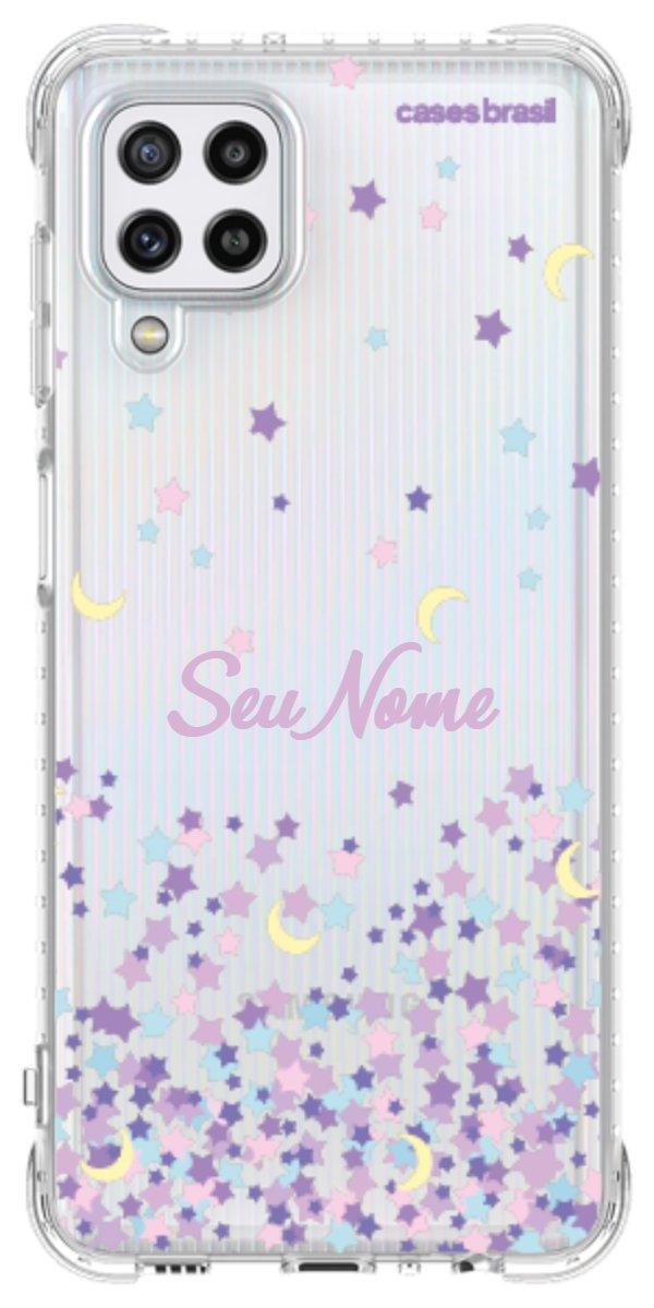 Capinha para Celular Estrelas Flutuantes