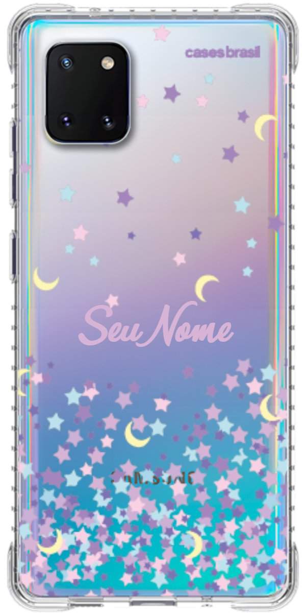 Capinha para Celular Estrelas Flutuantes