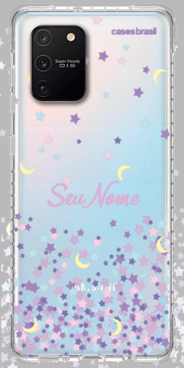 Capinha para Celular Estralas Flutuantes