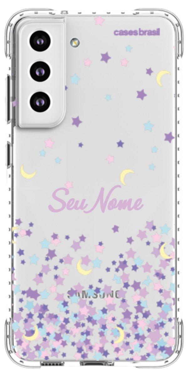 Capinha para Celular Estrelas Flutuantes