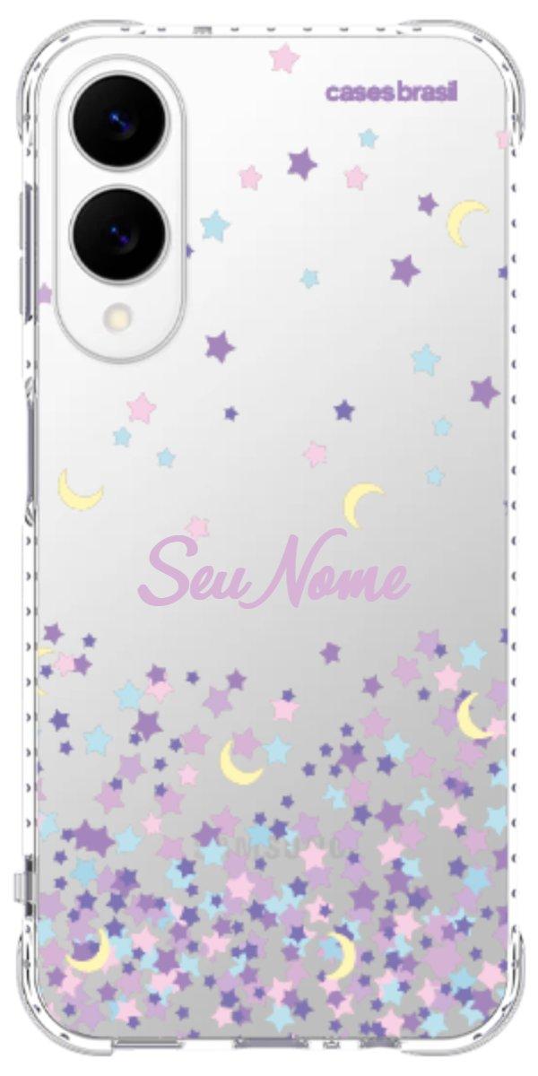 Capinha para Celular Estrelas Flutuantes