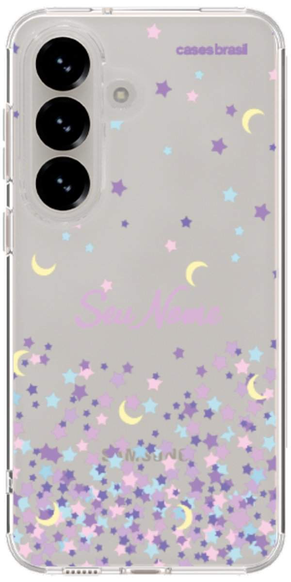 Capinha para Celular Estralas Flutuantes