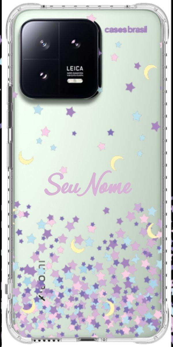 Capinha para Celular Estralas Flutuantes