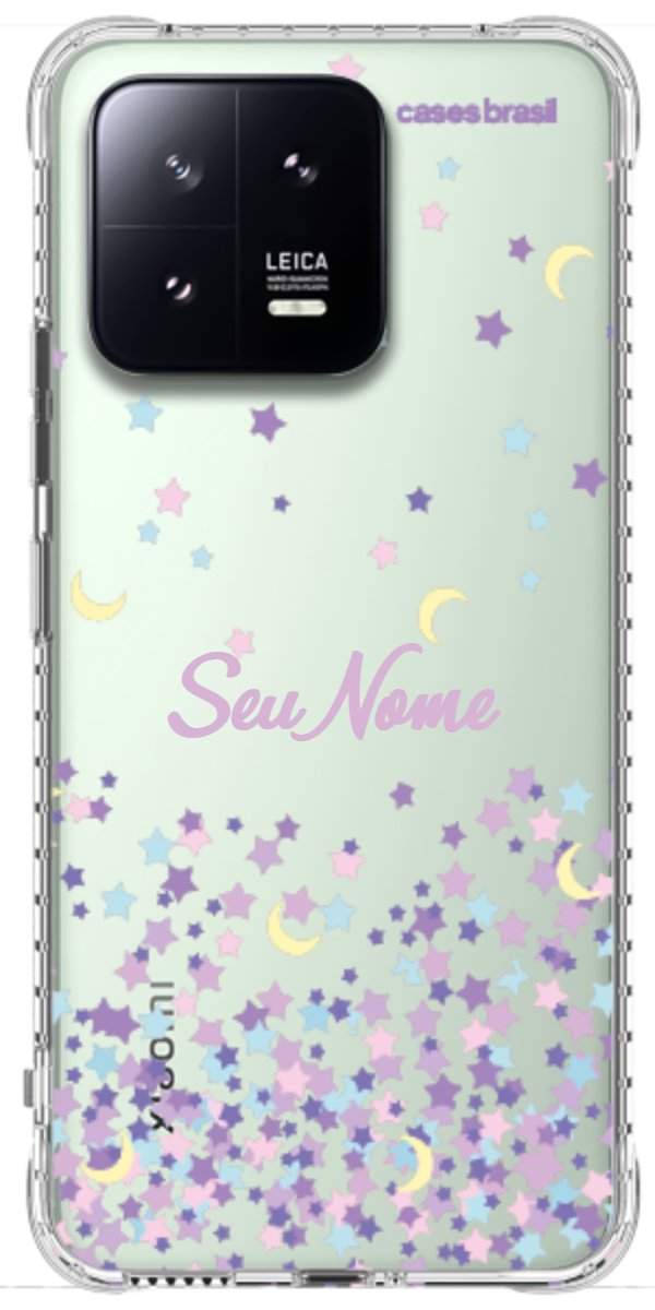 Capinha para Celular Estralas Flutuantes