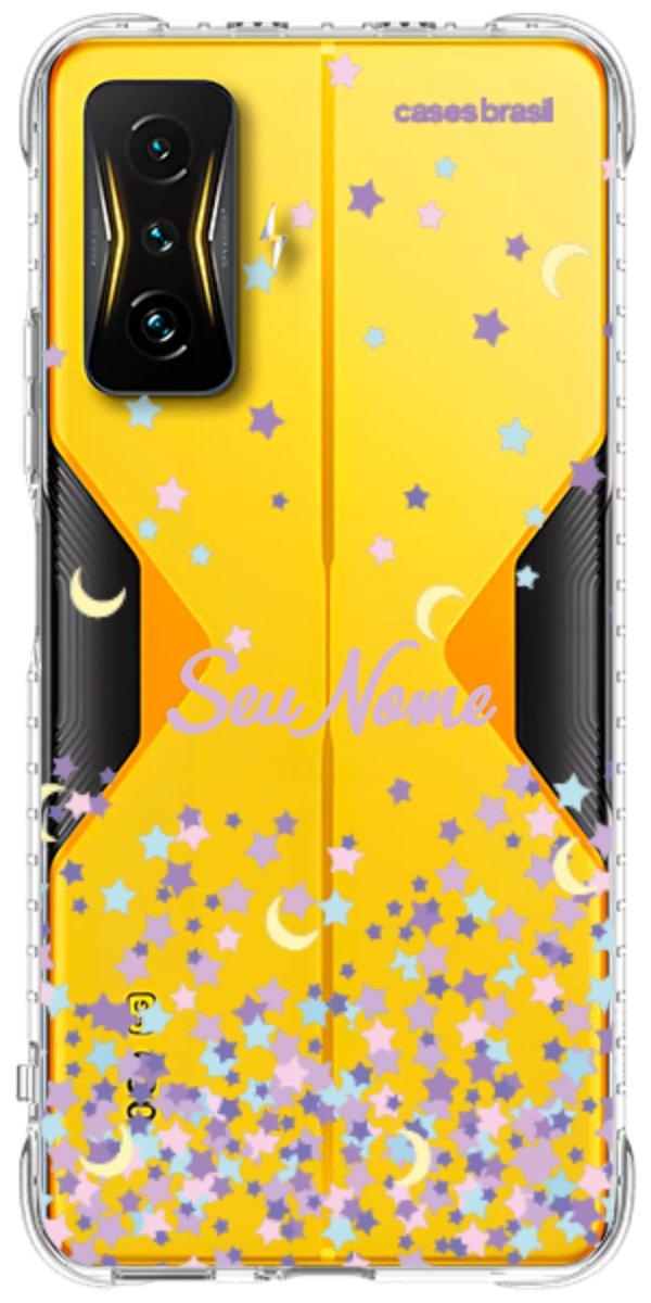 Capinha para Celular Estrelas Flutuantes