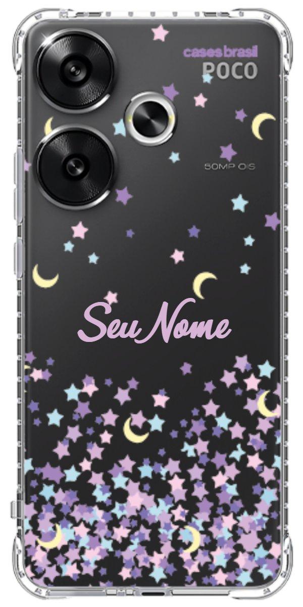 Capinha para Celular Estralas Flutuantes