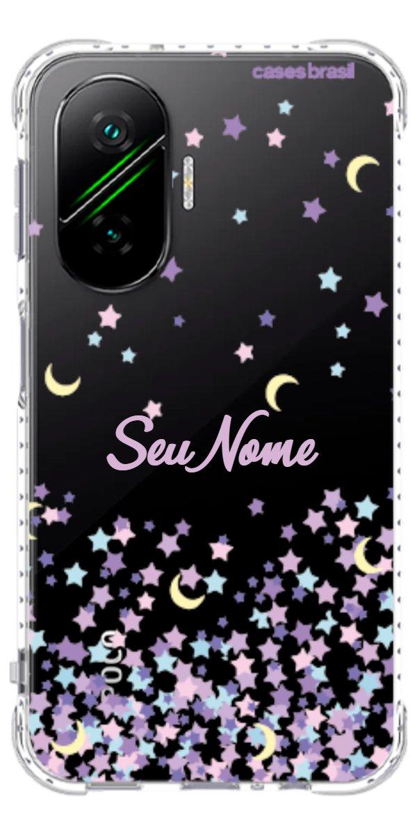 Capinha para Celular Estrelas Flutuantes