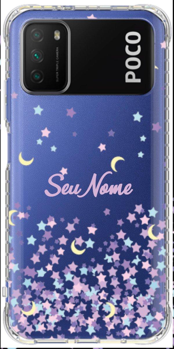 Capinha para Celular Estralas Flutuantes