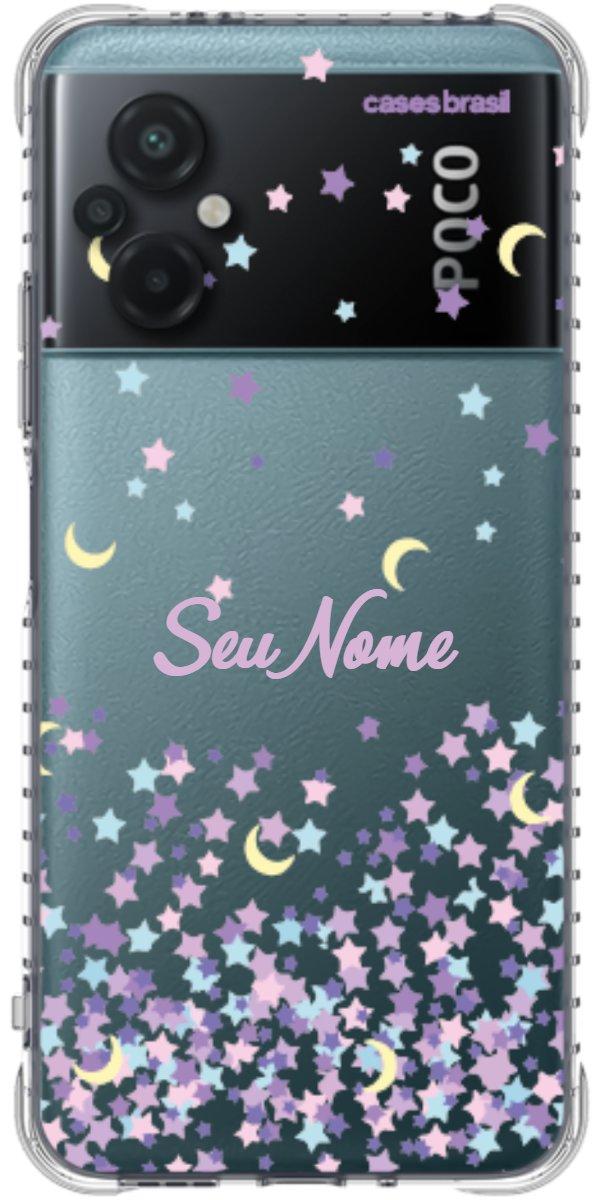 Capinha para Celular Estralas Flutuantes