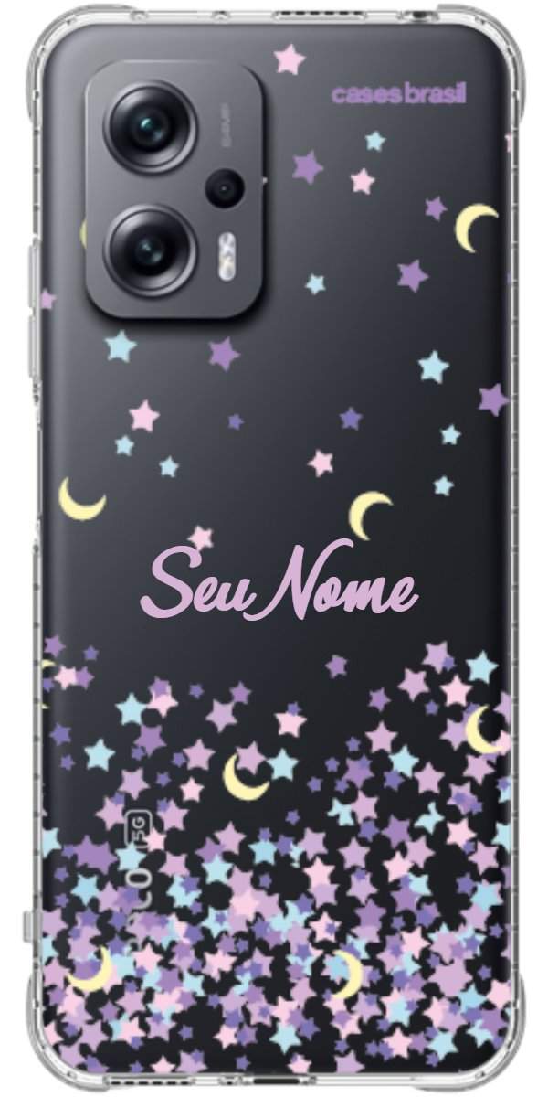 Capinha para Celular Estralas Flutuantes
