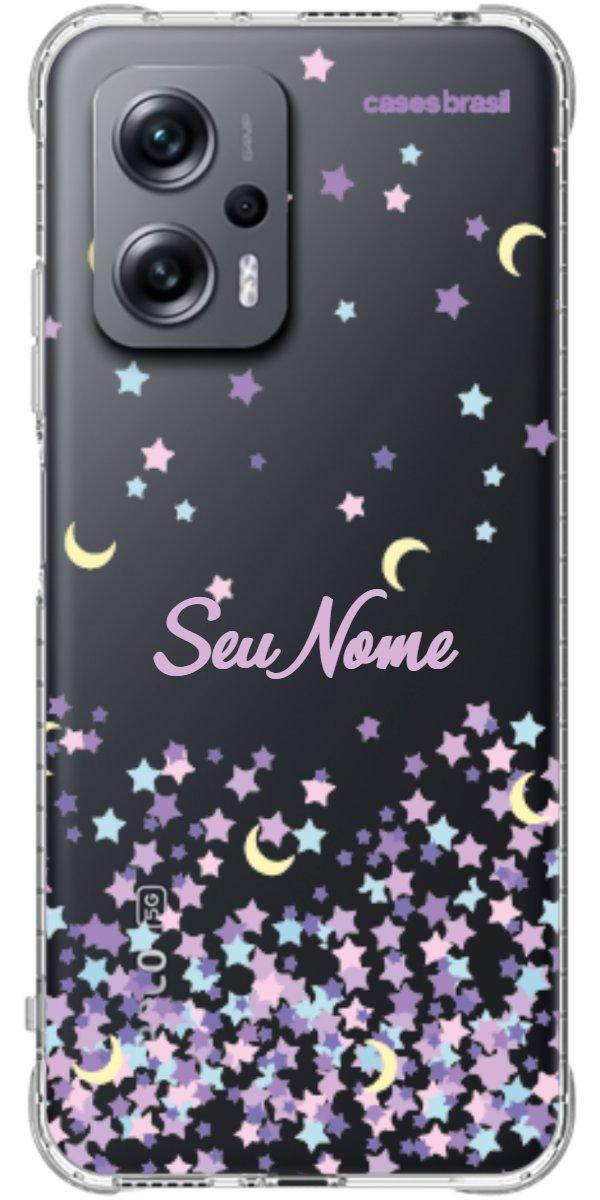 Capinha para Celular Estralas Flutuantes
