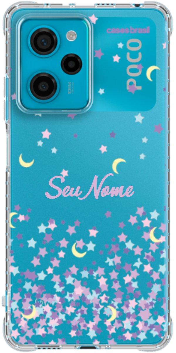 Capinha para Celular Estralas Flutuantes