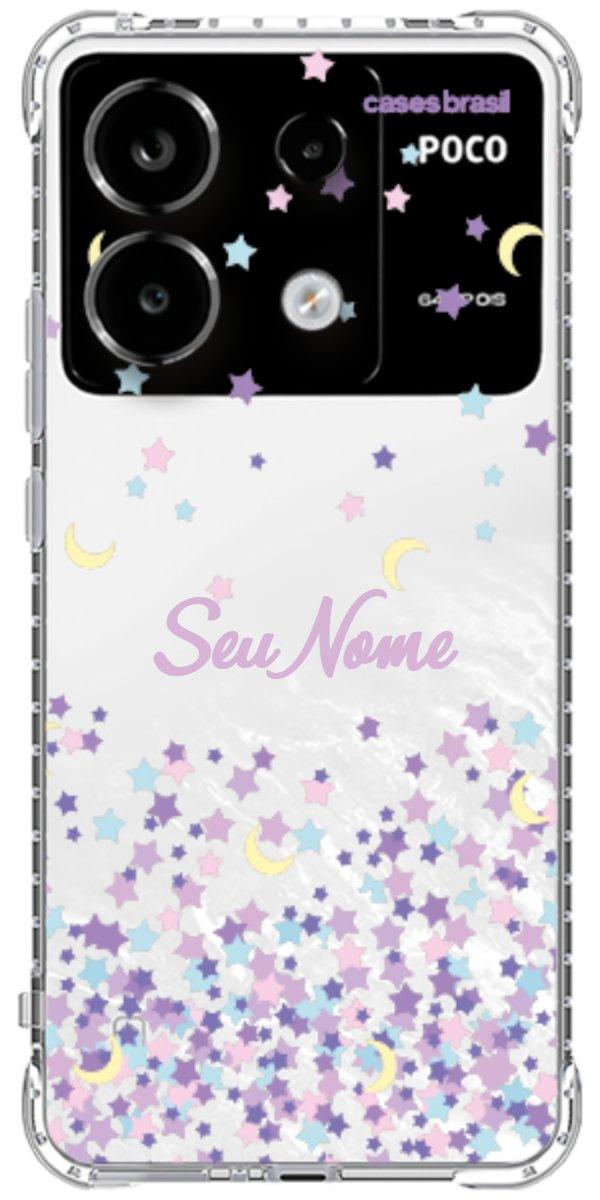 Capinha para Celular Estralas Flutuantes