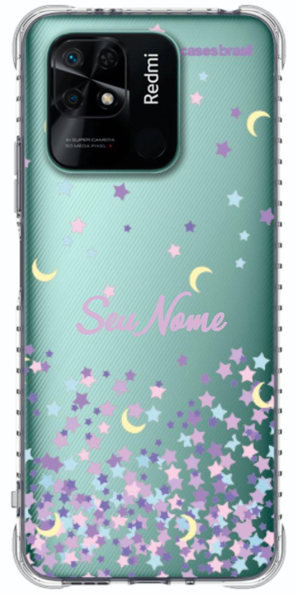 Capinha para Celular Estrelas Flutuantes