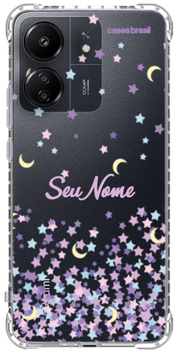 Capinha para Celular Estrelas Flutuantes