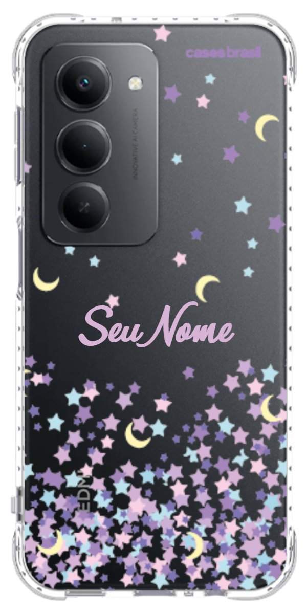 Capinha para Celular Estralas Flutuantes