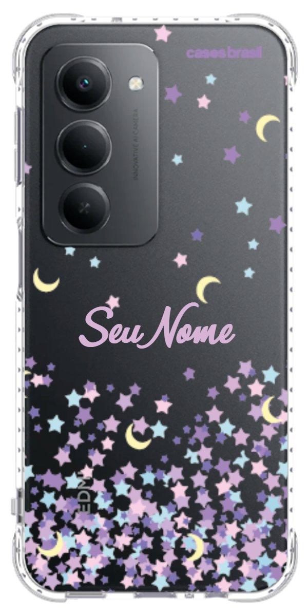 Capinha para Celular Estralas Flutuantes