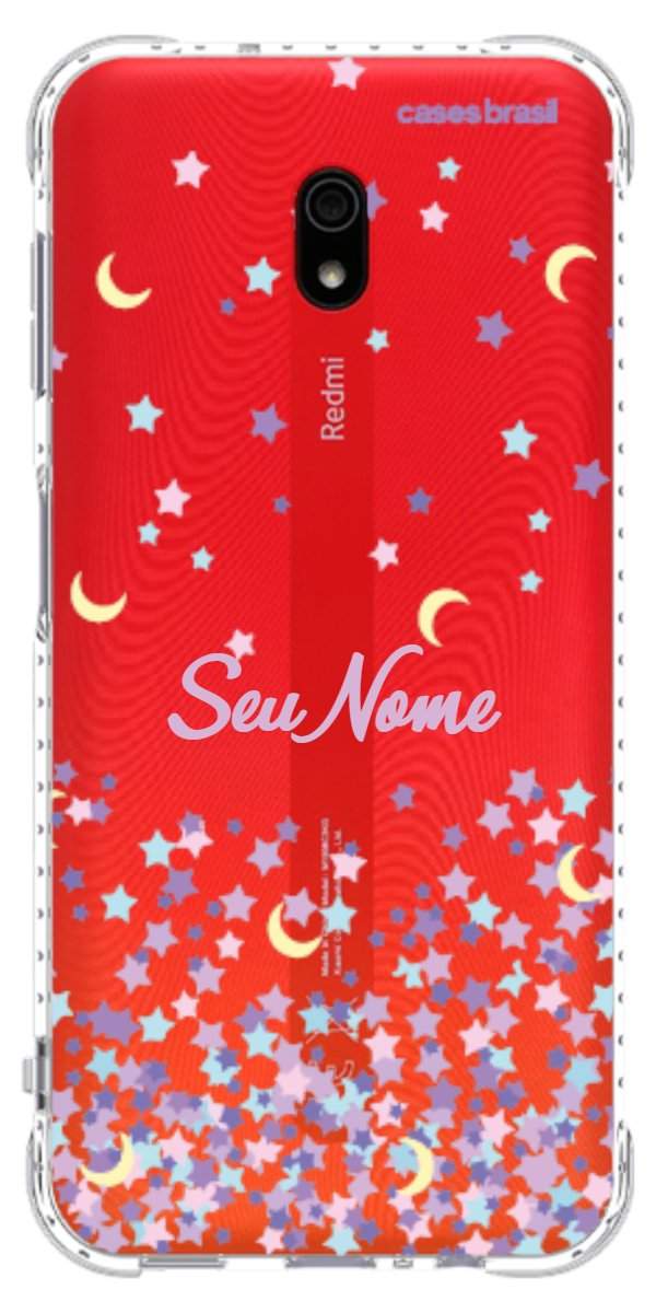 Capinha para Celular Estralas Flutuantes