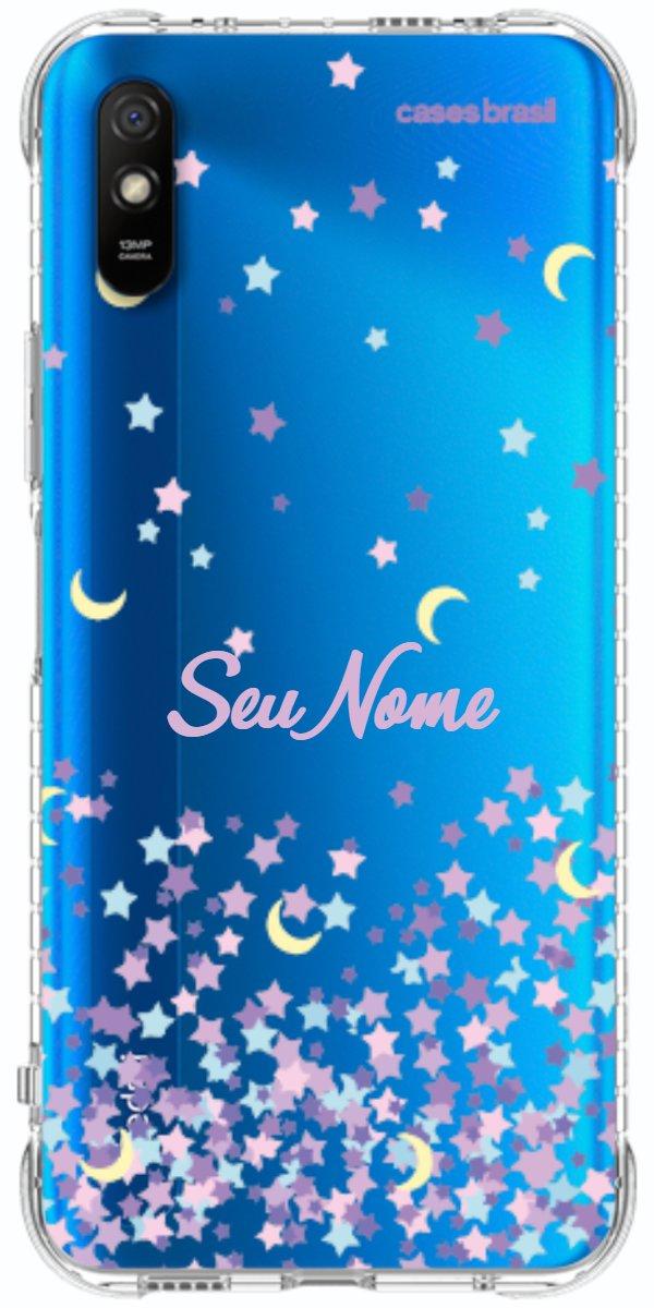 Capinha para Celular Estralas Flutuantes