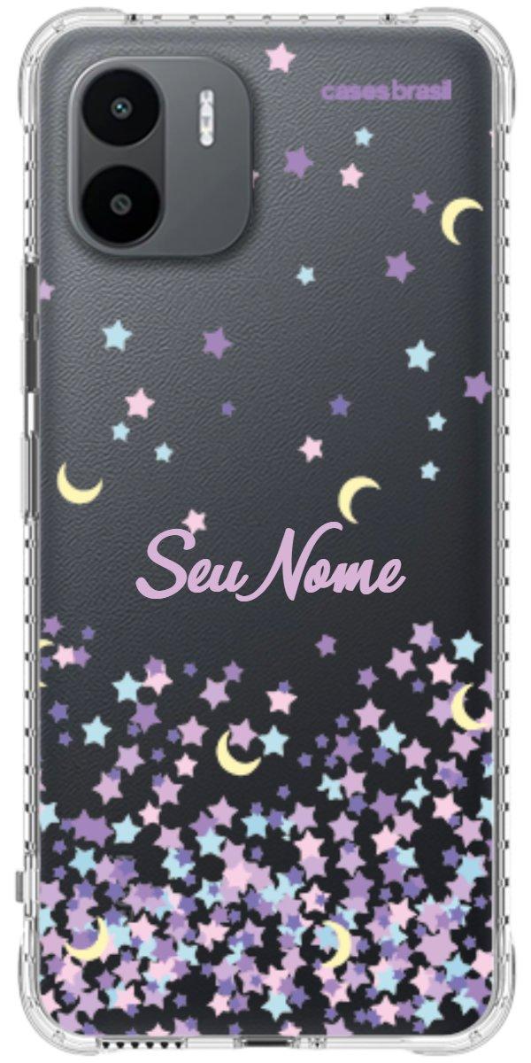 Capinha para Celular Estrelas Flutuantes