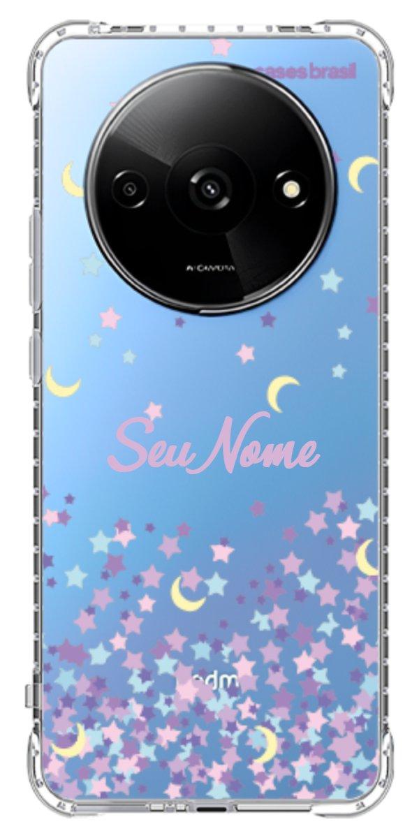 Capinha para Celular Estralas Flutuantes