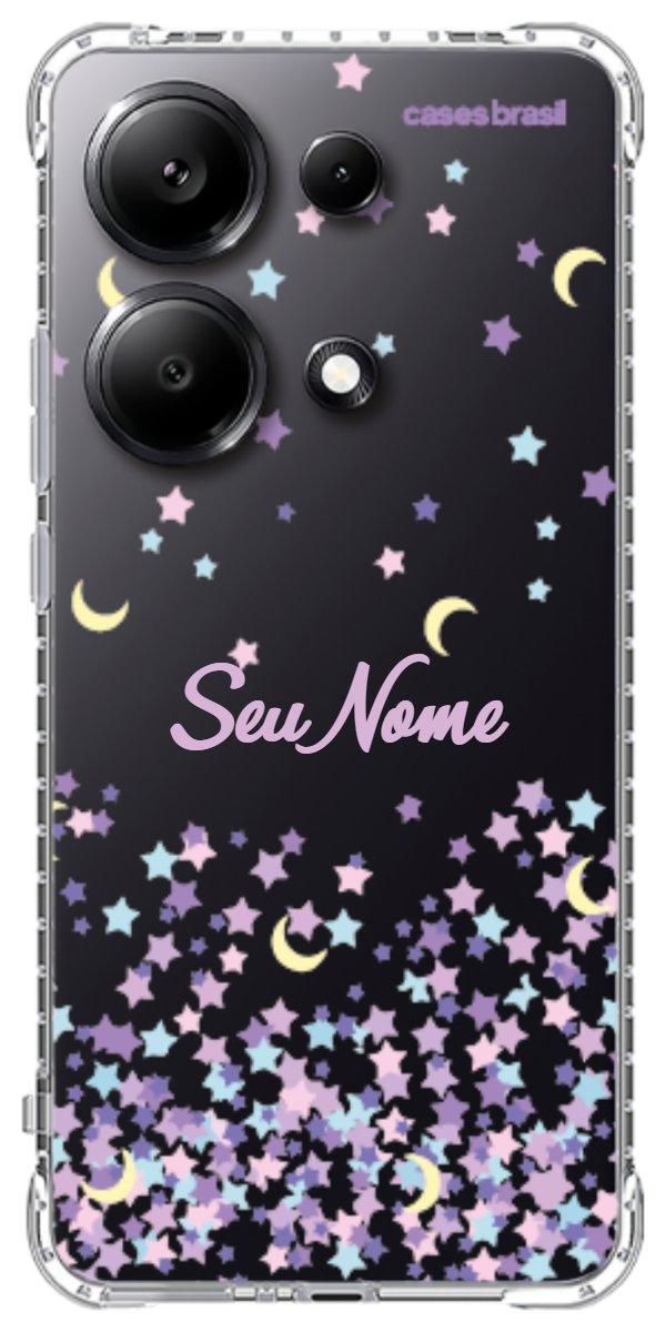 Capinha para Celular Estralas Flutuantes