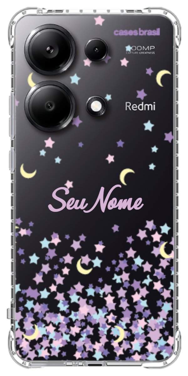 Capinha para Celular Estralas Flutuantes