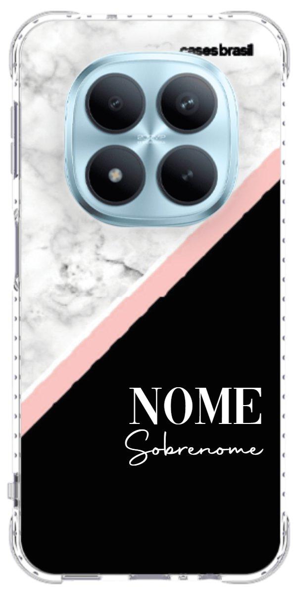 Capinha para Celular Mármore WhiteBlack