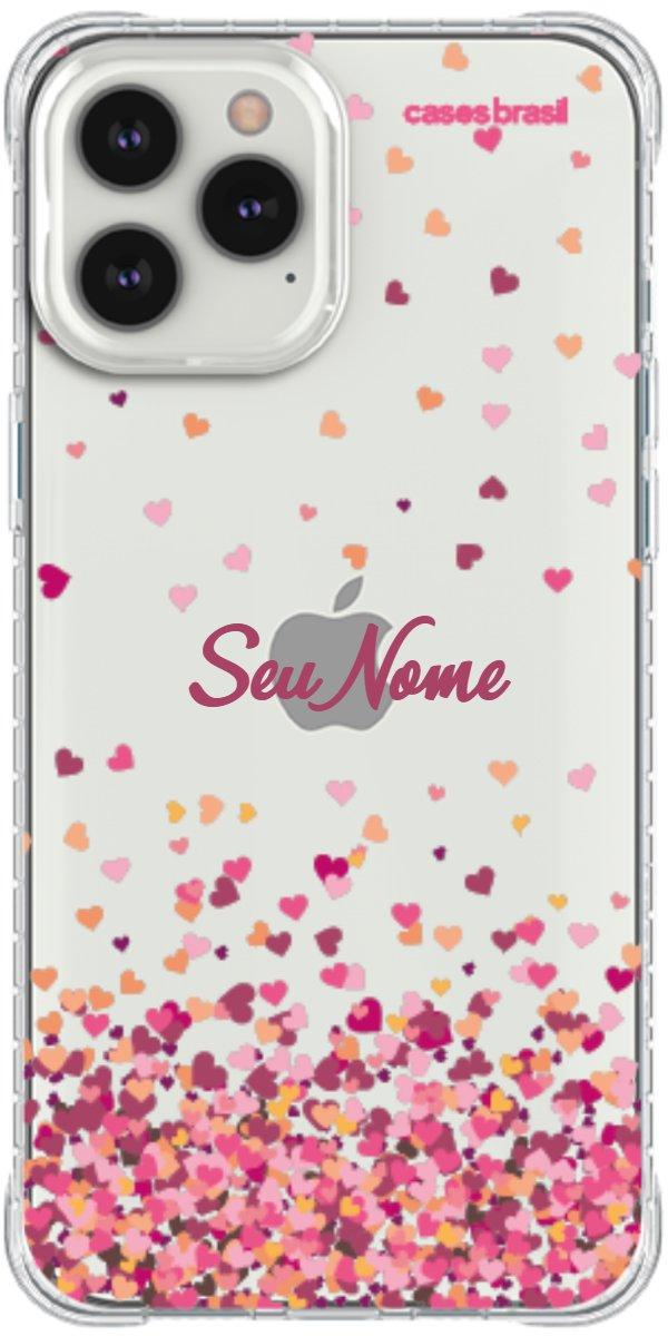Capinha para Celular Corações Flutuantes