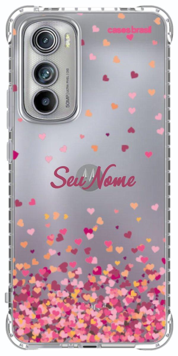 Capinha para Celular Corações Flutuantes