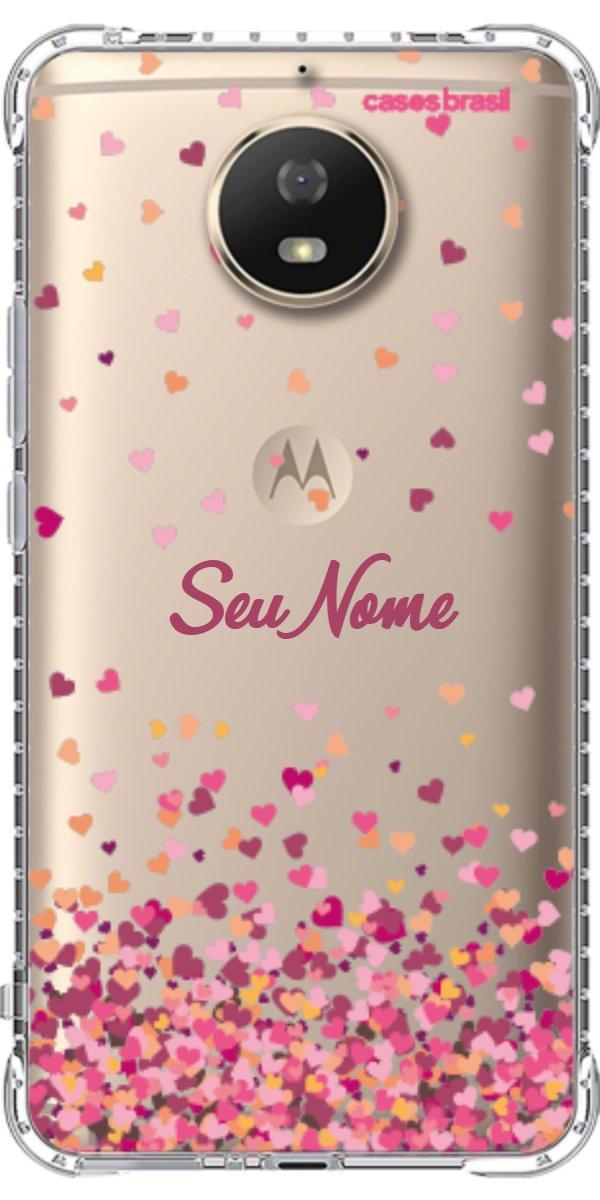 Capinha para Celular Corações Flutuantes