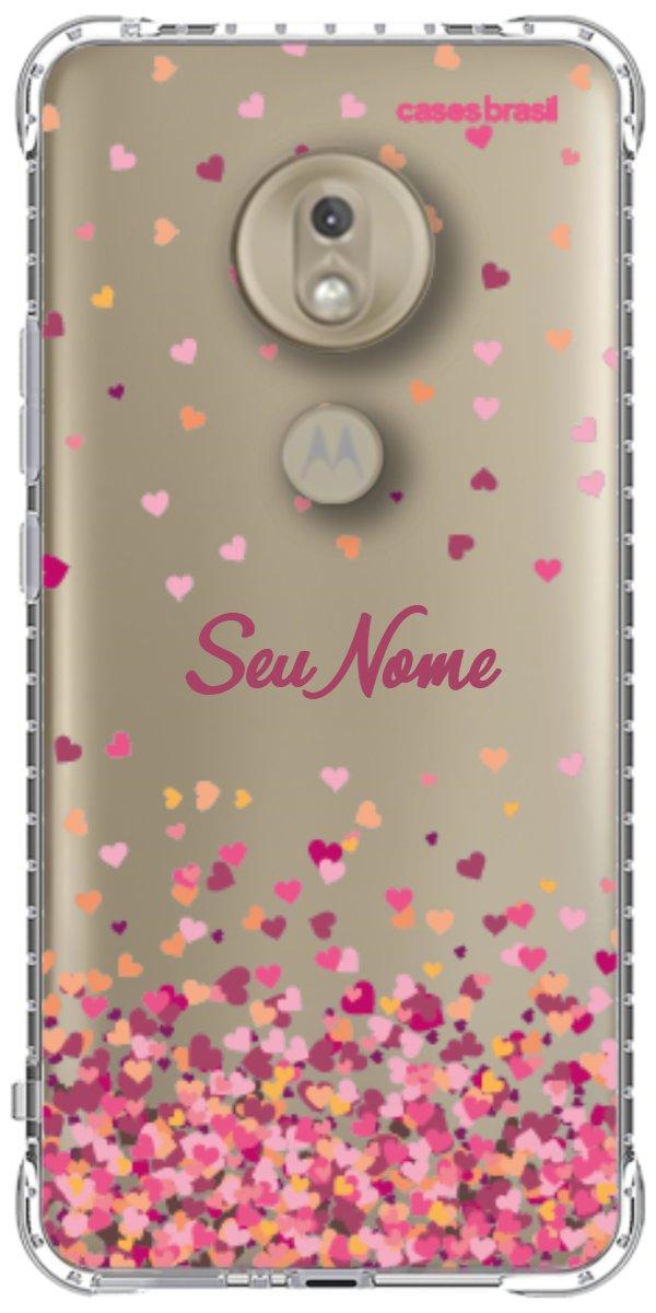 Capinha para Celular Corações Flutuantes