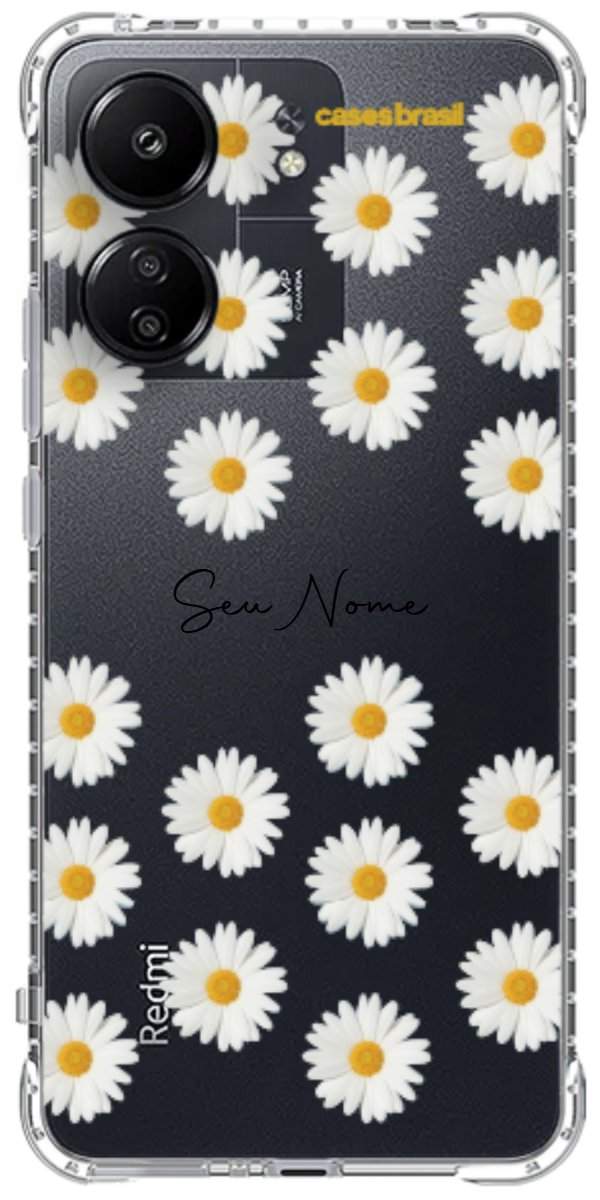 Capinha para Celular Margaridas