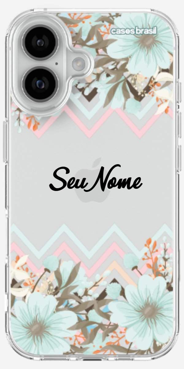 Capinha para Celular Flores de Verão