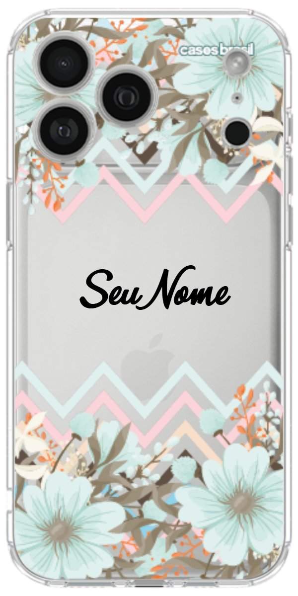Capinha para Celular Flores de Verão