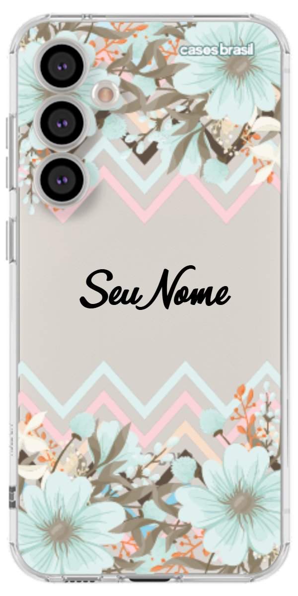 Capinha para Celular Flores de Verão