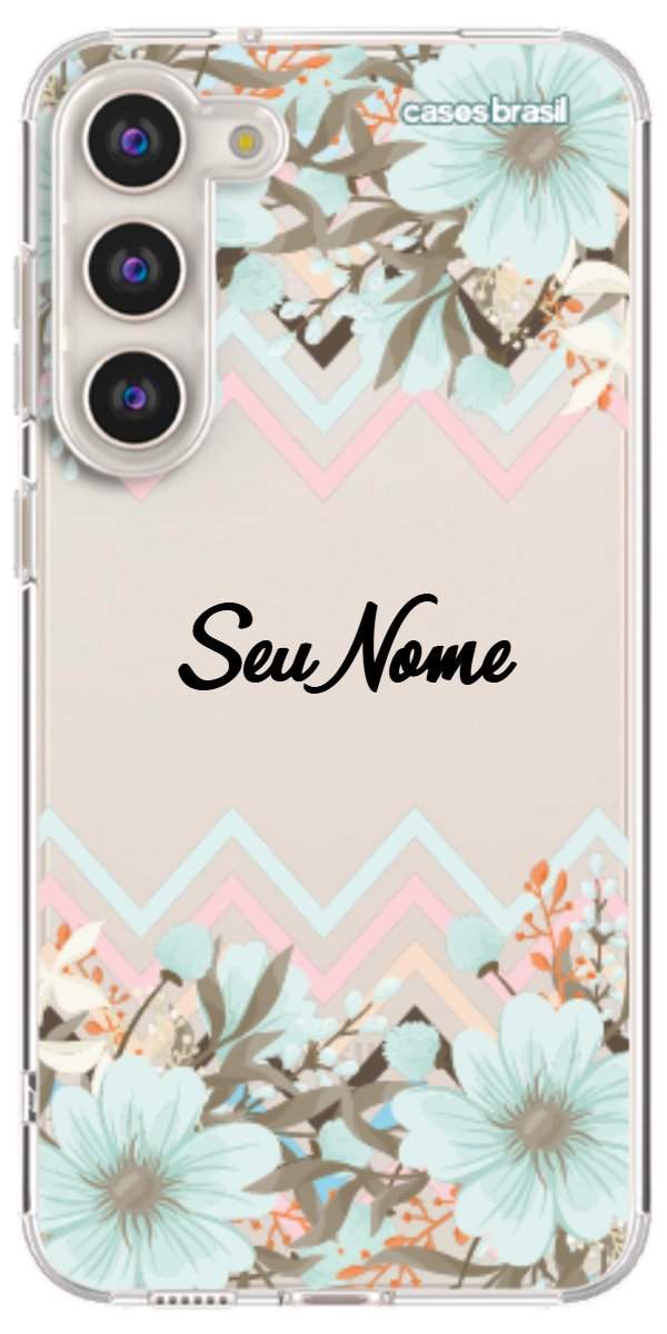 Capinha para Celular Flores de Verão