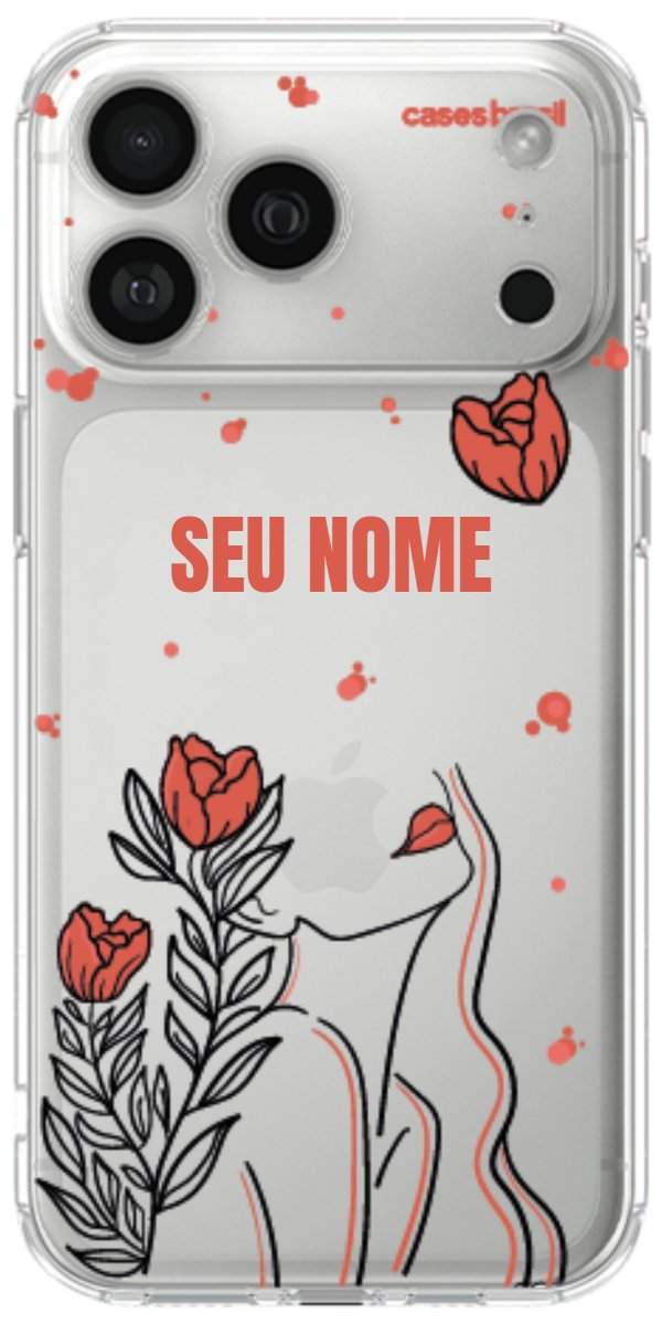 Capinha para Celular Mulher Florida