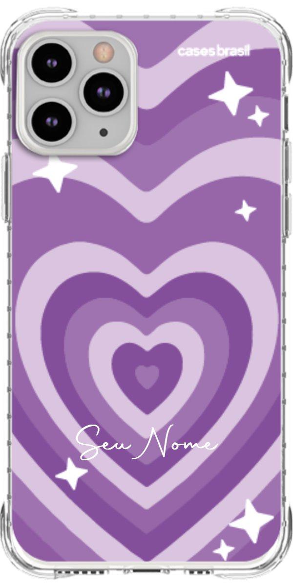 Capinha para Celular Amor Roxinho