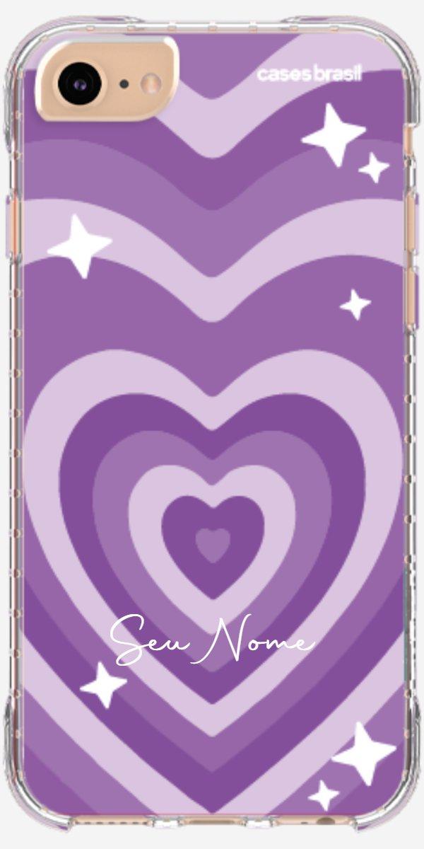 Capinha para Celular Amor Roxinho