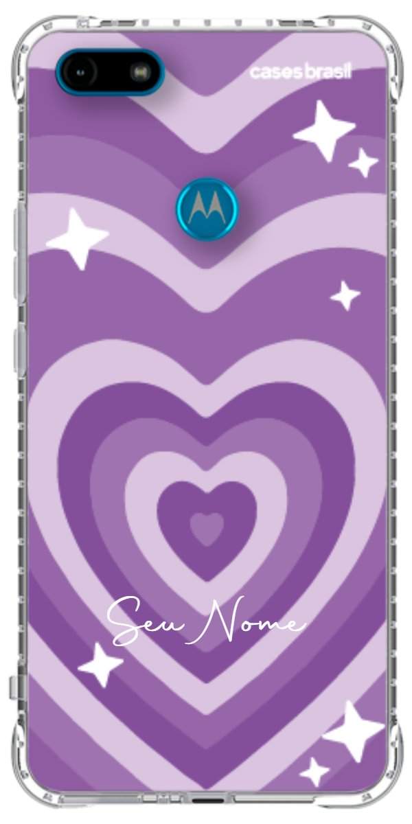 Capinha para Celular Amor Roxinho