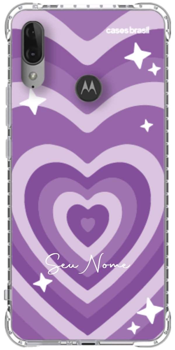 Capinha para Celular Amor Roxinho