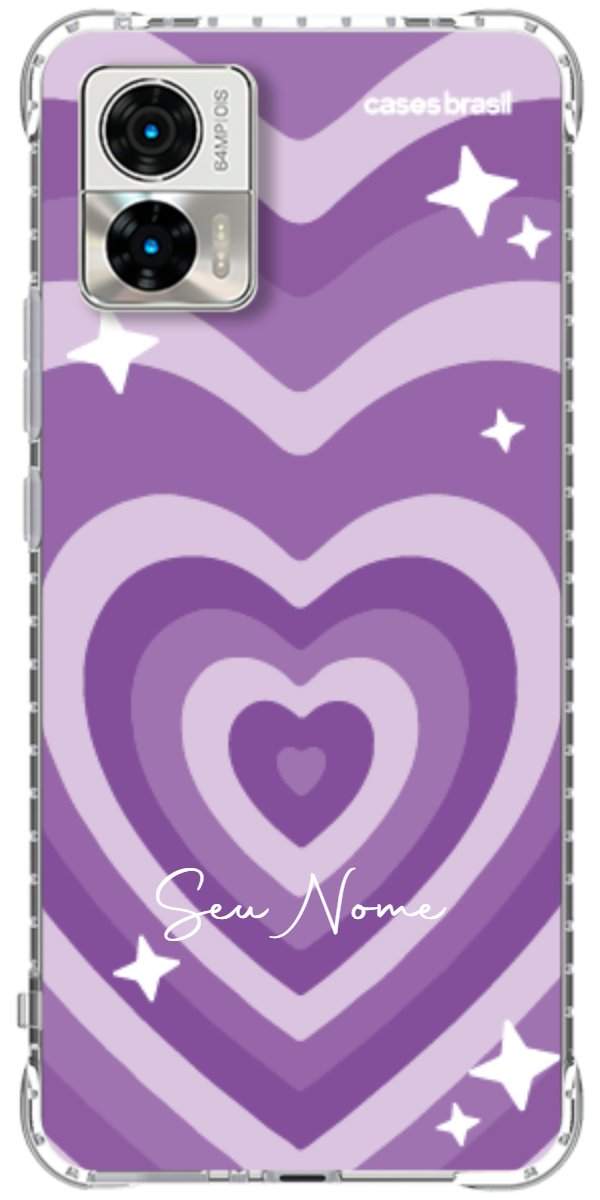 Capinha para Celular Amor Roxinho