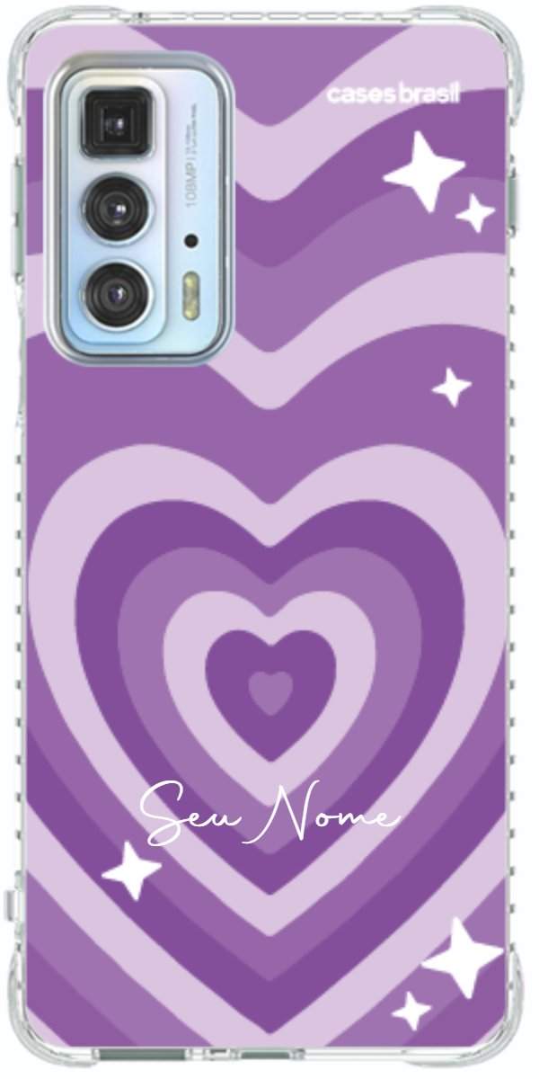 Capinha para Celular Amor Roxinho