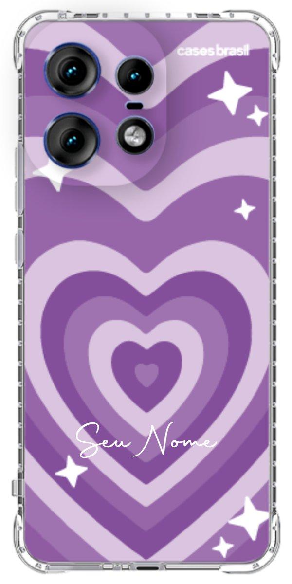 Capinha para Celular Amor Roxinho
