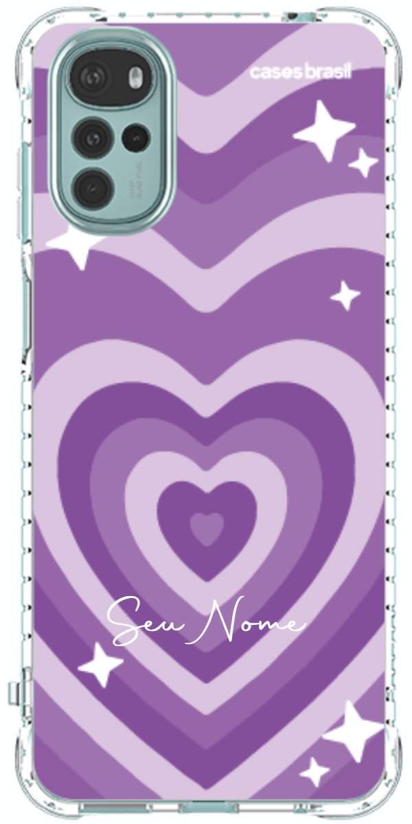 Capinha para Celular Amor Roxinho