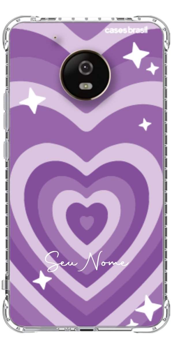 Capinha para Celular Amor Roxinho