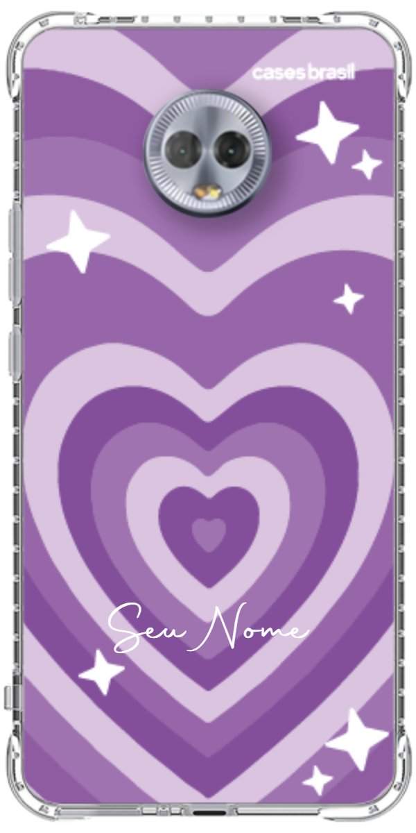 Capinha para Celular Amor Roxinho