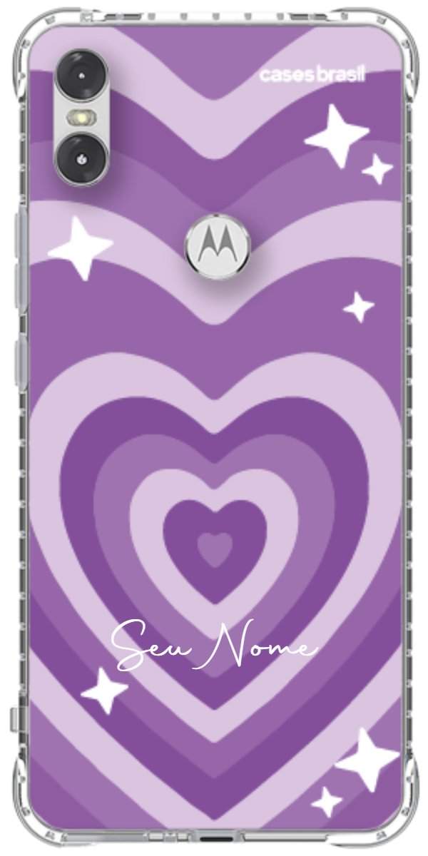 Capinha para Celular Amor Roxinho